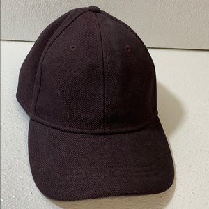 Plum colored Lululemon baseball cap
